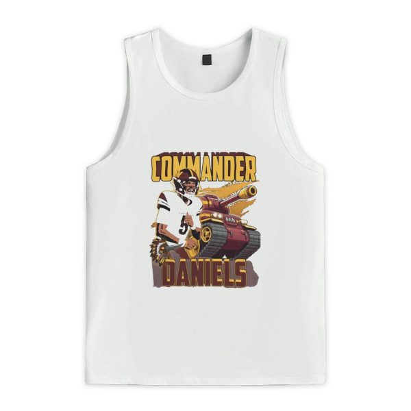 Washington Commanders Commander Daniels Tank Shirt 3