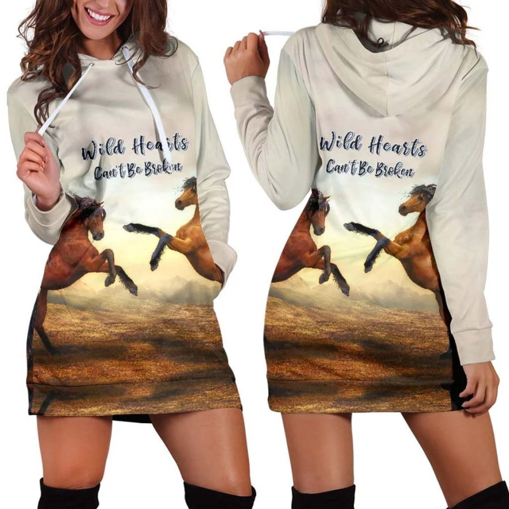 Wild Hearts Can't Be Broken Hoodie Dress