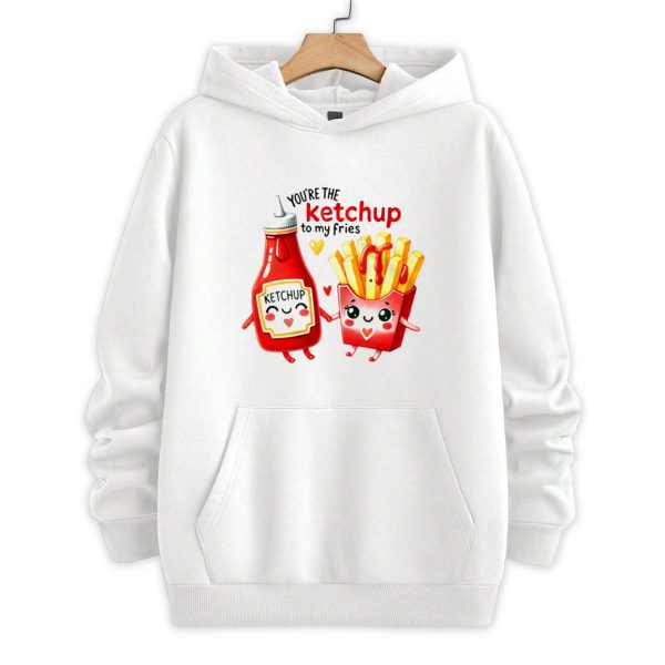 You're The Ketchup To My Fries Valentine Shirt 2