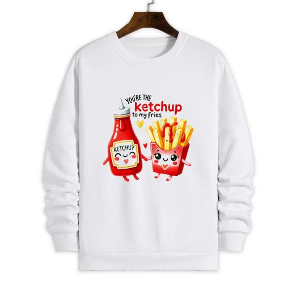 You're The Ketchup To My Fries Valentine Shirt 4