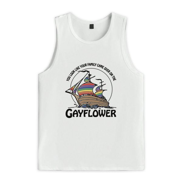 You Look Like Your Family Came Over On The Gayflower Shirt 3