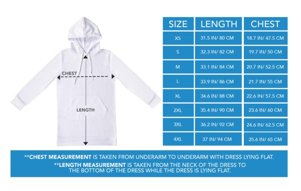 hoodie dress Size