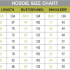 3D Hoodie Size