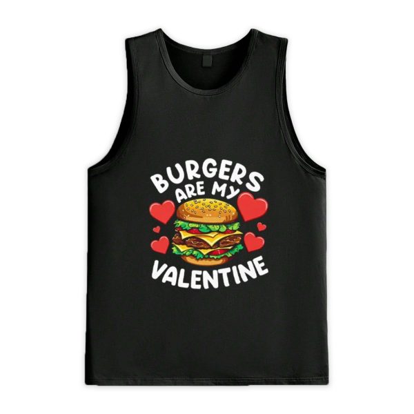 Burgers Are My Valentine Shirt 3