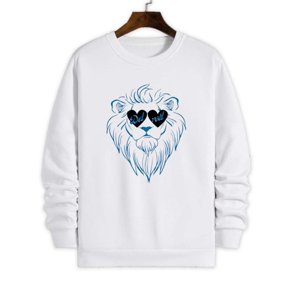 Detroit Lions Heart Eye Valentine Shirt 4