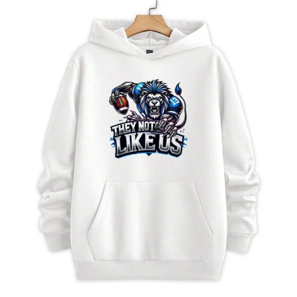 Detroit Lions They Not Like Us Mascot Shirt 2