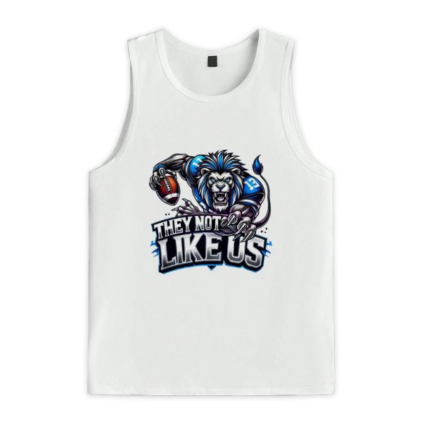 Detroit Lions They Not Like Us Mascot Shirt 3