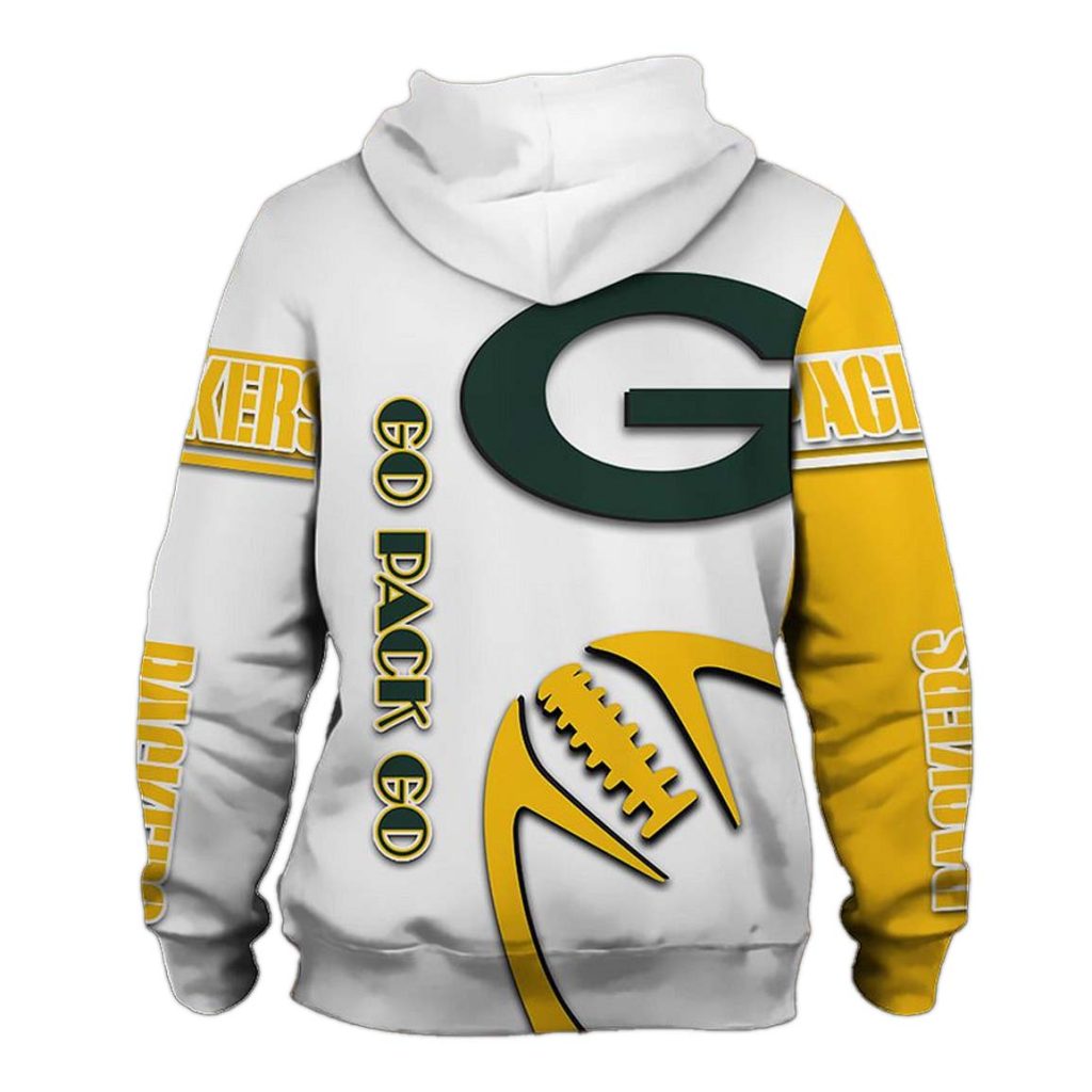 Green Bay Packers Zip Up Hoodie 2