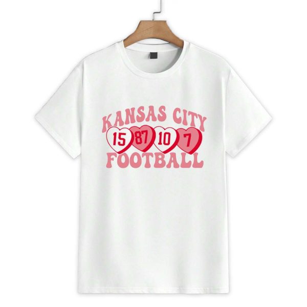 Kansas City Chiefs 15 87 10 7 Valentine Shirt 1