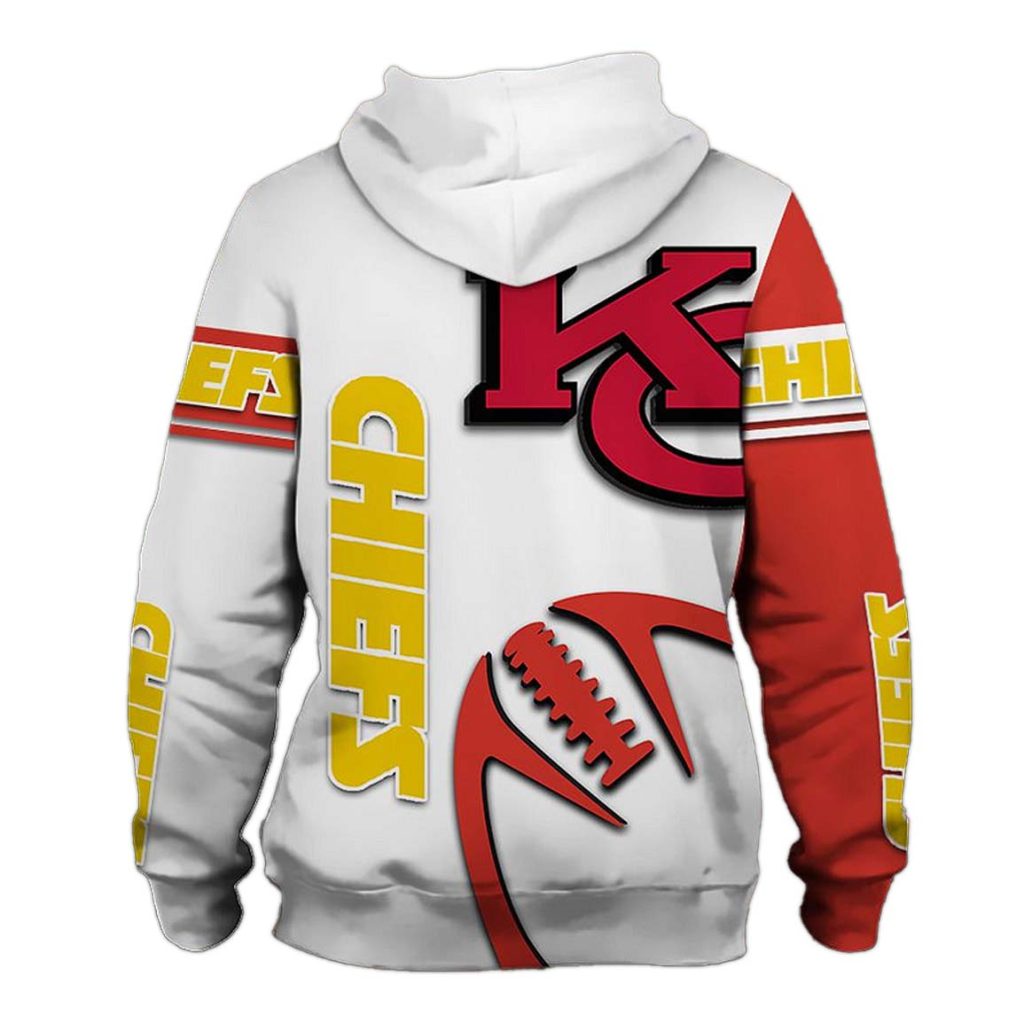 Kansas City Chiefs Zip Up Hoodie 2