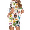 Key West Florida Travel Pajama Set 2