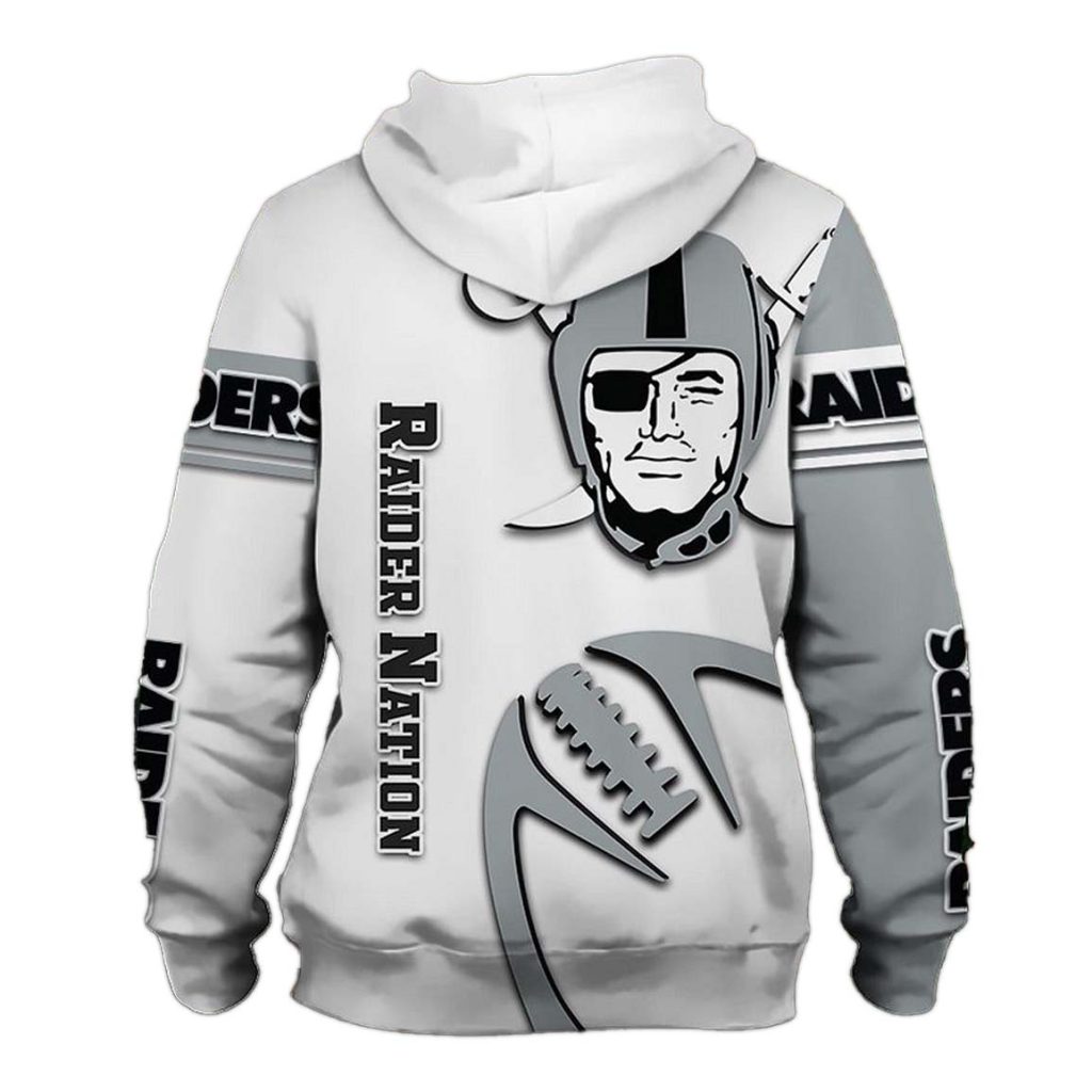 Las Vegas Raiders Zip Up Hoodie 2