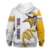 Minnesota Vikings Zip Up Hoodie 2