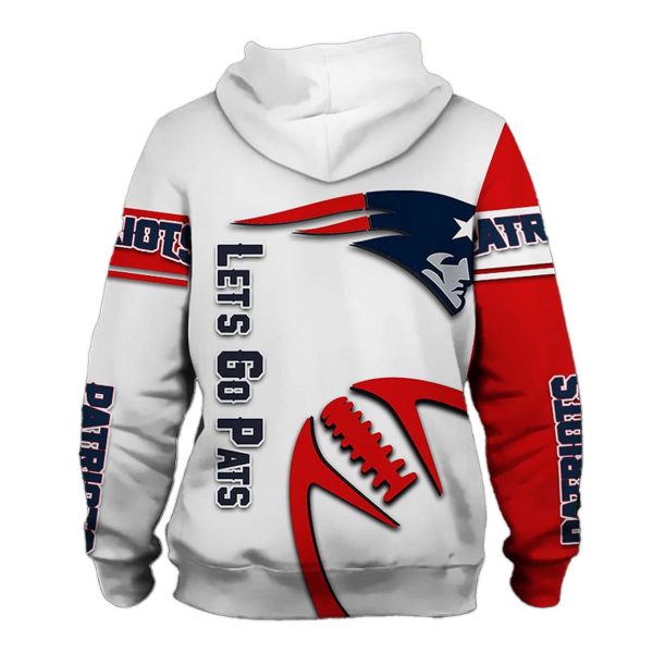 New England Patriots Zip Up Hoodie 2