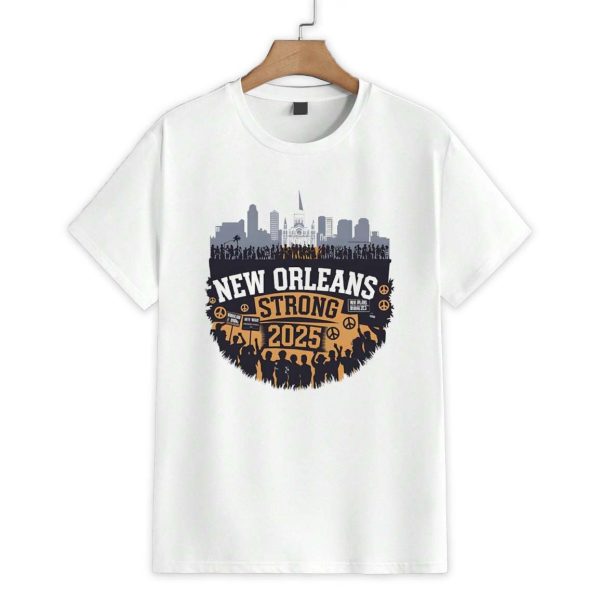 Nola Strong 2025 Never Forget New Orleans Strong Shirt 1