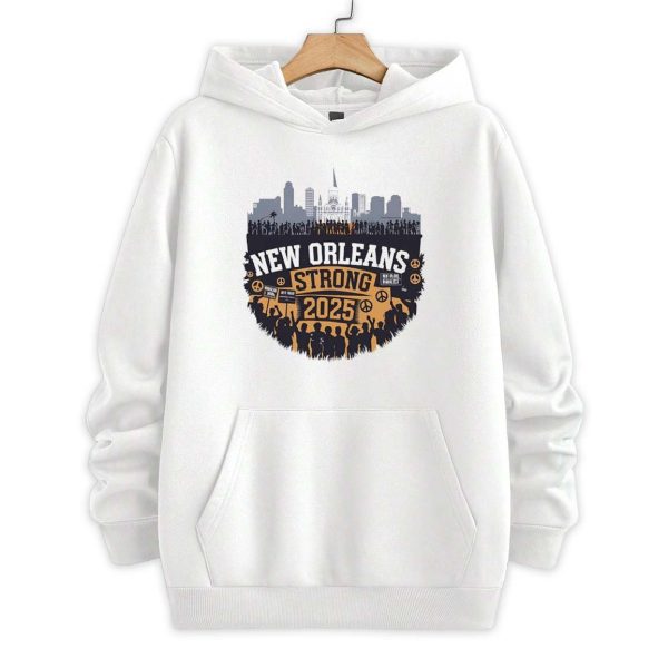 Nola Strong 2025 Never Forget New Orleans Strong Shirt 2