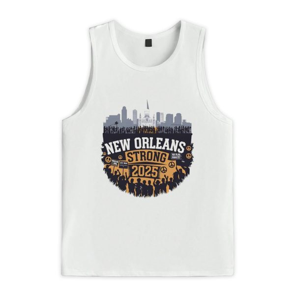 Nola Strong 2025 Never Forget New Orleans Strong Shirt 3