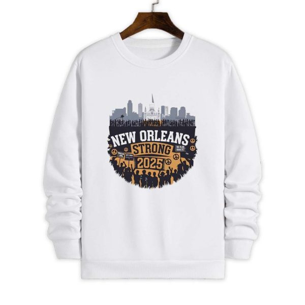 Nola Strong 2025 Never Forget New Orleans Strong Shirt 4