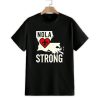 Nola Strong Louisiana Map Heart Supporting New Orleans 2025 Shirt 1