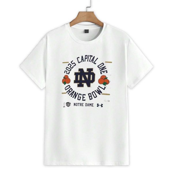 Notre Dame Capital One 2025 Orange Bowl Shir 1