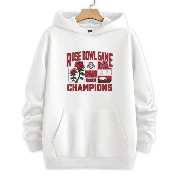 Ohio State Buckeyes 2025 Rose Bowl Champions Victory Ahead Shirt 2