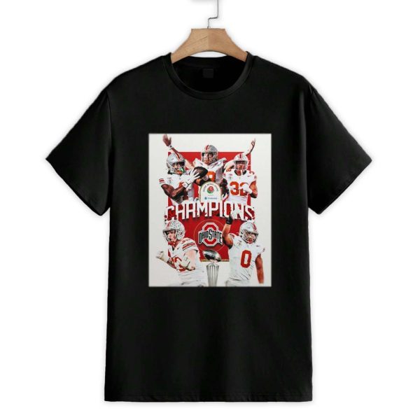 Ohio State Buckeyes 2025 Rose Bowl Game Champions Go Bucks Poster Shirt 1