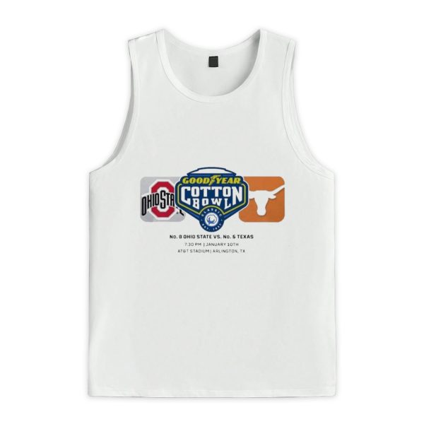 Ohio State Buckeyes Vs Texas Longhorns Cotton Bowl Good Year Logo Shirt 3