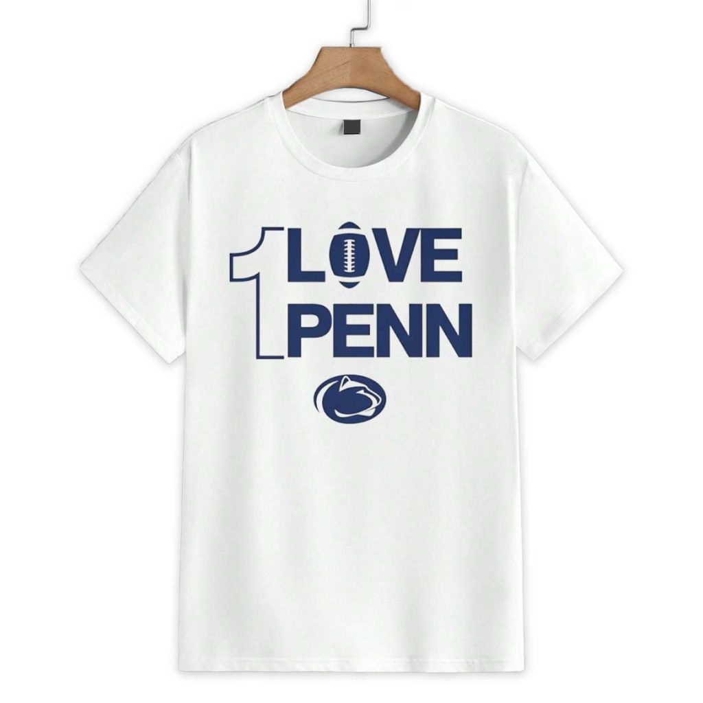 One Love Penn State Nittany Lions Logo Shirt 1