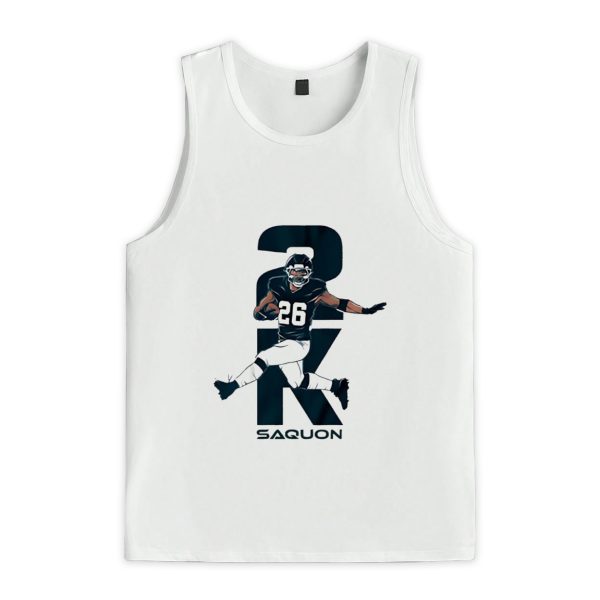 Philadelphia Eagles Saquon Barkley 2K 2000 Yards Football Shirt 3