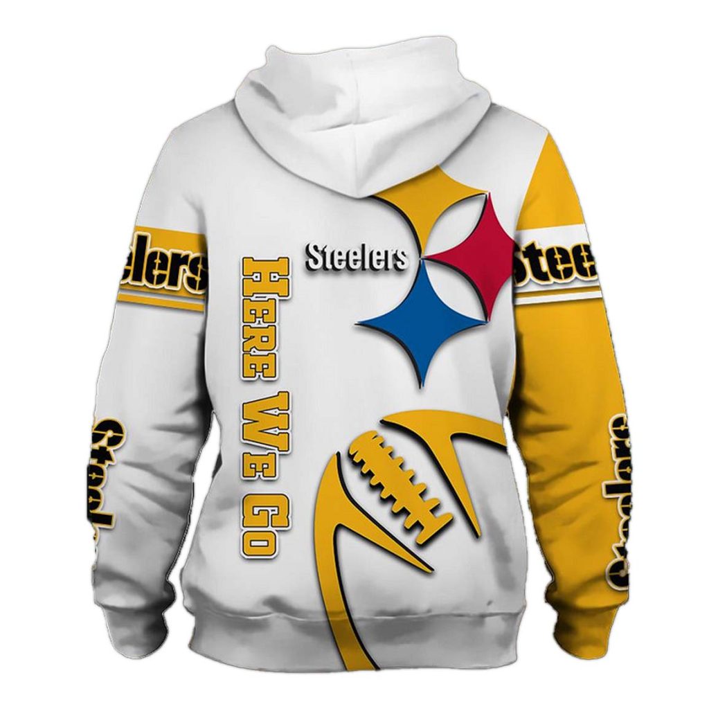 Pittsburgh Steelers Zip Up Hoodie 2