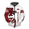 SF 49ers Zip Up Hoodie 1