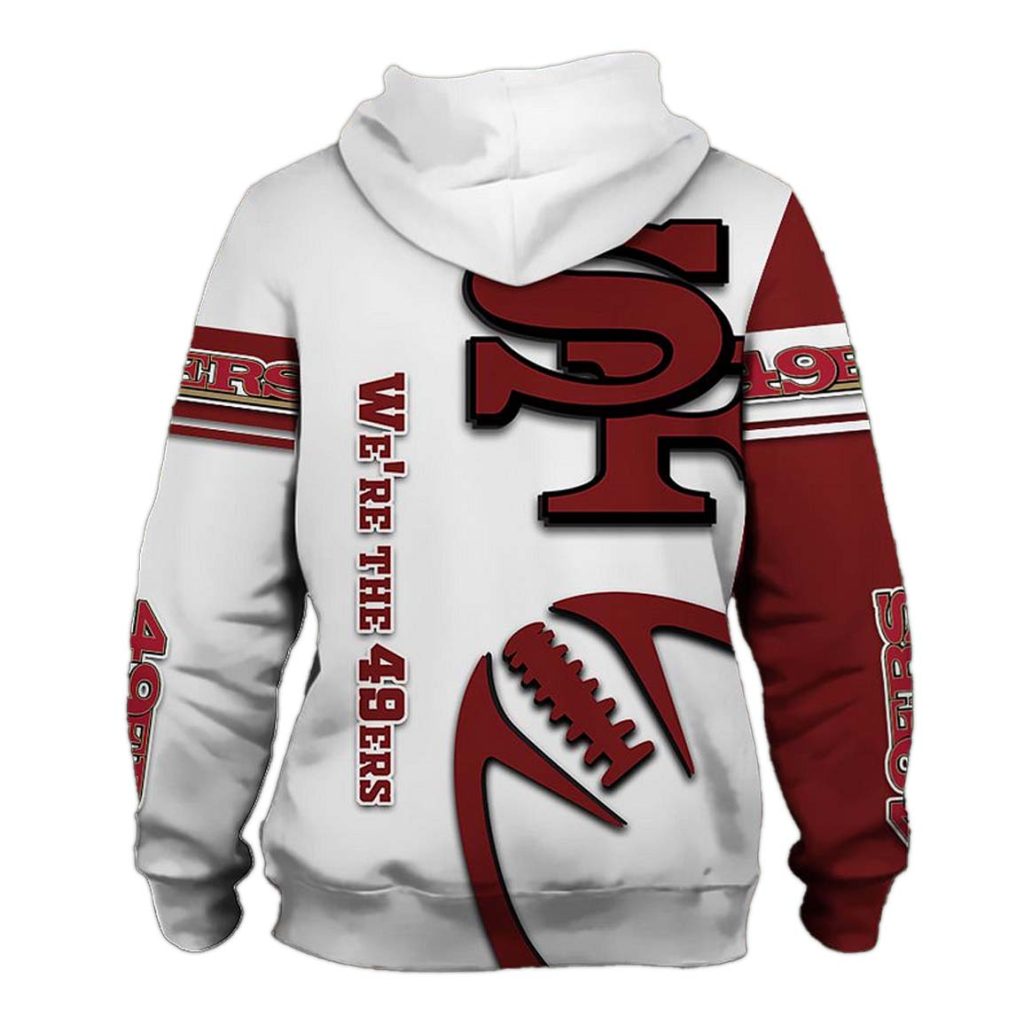 SF 49ers Zip Up Hoodie 2