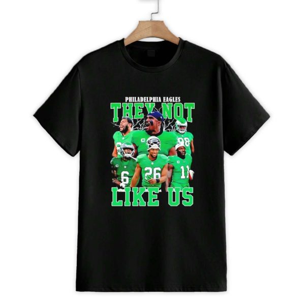 Saquon Barkley Philadelphia Eagles They Not Like Us Shirt 1