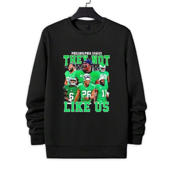 Saquon Barkley Philadelphia Eagles They Not Like Us Shirt 4