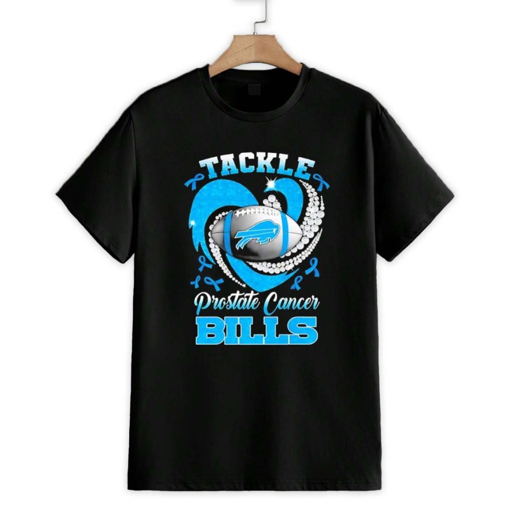 Tackle Prostate Cancer Buffalo Bills Football Logo Shirt 1