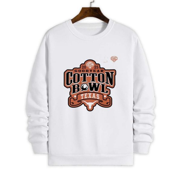 Texas Longhorns Cotton Bowl 2025 Playoff Shirt 4