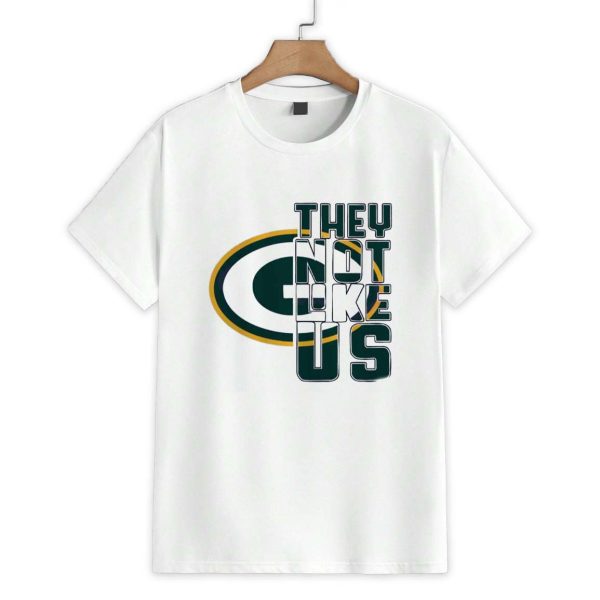 They Not Like Us Green Bay Packers Football Shirt 1