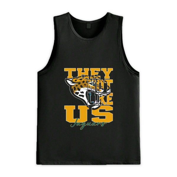 They Not Like Us Jacksonville Jaguars Football Shirt 3