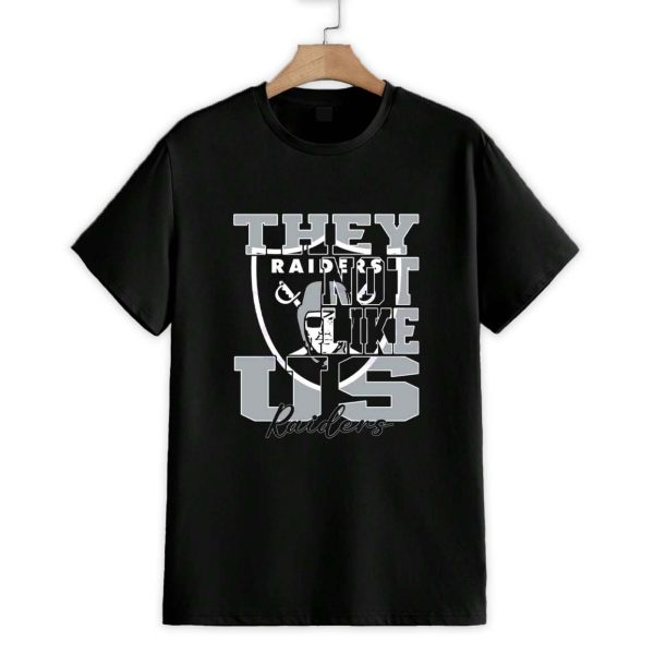 They Not Like Us Las Vegas Raiders Football Shirt 1