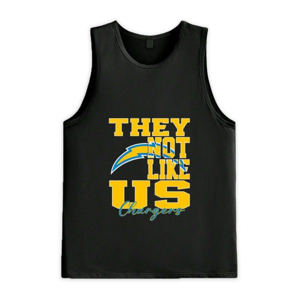 They Not Like Us Los Angeles Chargers Footbal Shirt 3