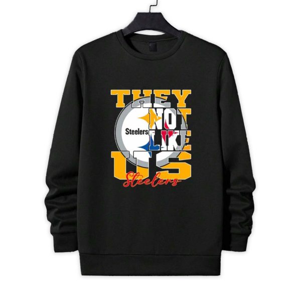 They Not Like Us Pittsburgh Steelers Football Shirt 4