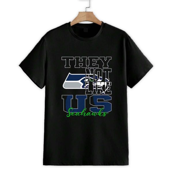 They Not Like Us Seattle Seahawks Football Shirt 1