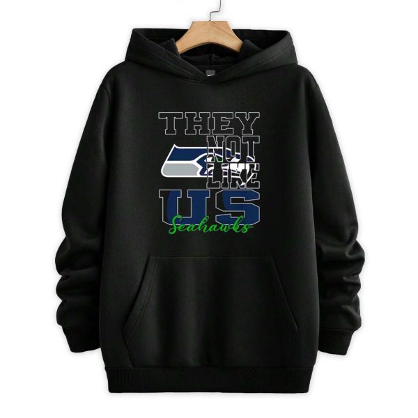 They Not Like Us Seattle Seahawks Football Shirt 2