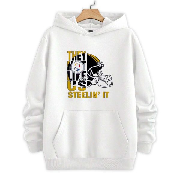 They Not Like Us Steelin It Pittsburgh Steelers Football Shirt 2