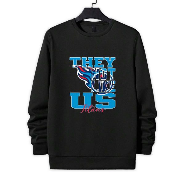 They Not Like Us Tennessee Titans Football Shirt 4